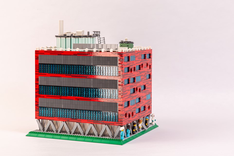 LEGO schaalmodel pand BioConnection