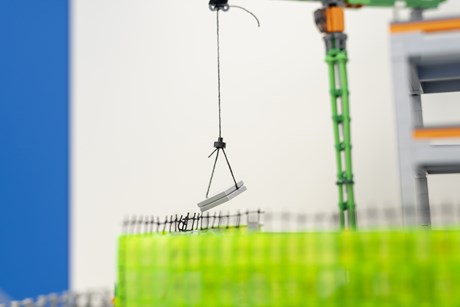 LEGO scale model Construction Site