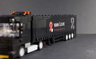 lego model transport truck